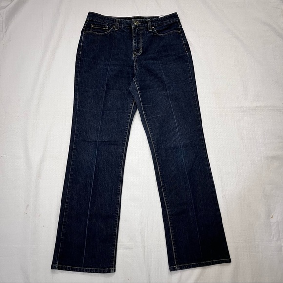 Nine West Denim - Nine West ladies Dark Blue Straight Leg Jeans size 8/28